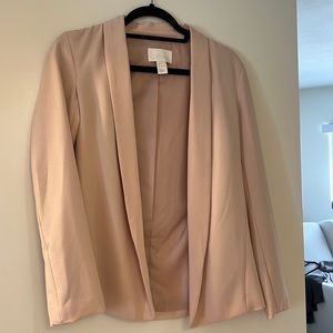 Blush blazer